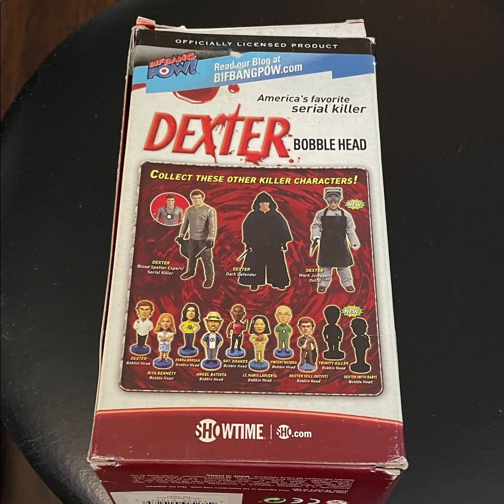 Showtime Collection Dexter Morgan Bobblehead - Red, Blue, White - Picture 15 of 15